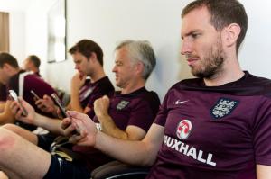 All players were provided with a Samsung Galaxy S5 handset, preloaded with the S Health App - identical to that provided to the England Squad