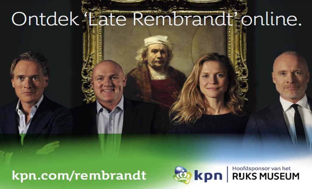 Statis visual - KPN Late Rembrandt campaign