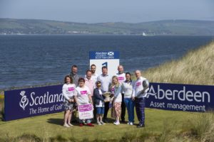 The Official Charity for The Aberdeen Asset Scottish Open was announced as CLIC sargent, the Childrens Cancer Charity today at The Castle Stuart Golf Links. Tel 07809 450119Pic Kenny Smith, Kenny Smith Photography Tel 07809 450119