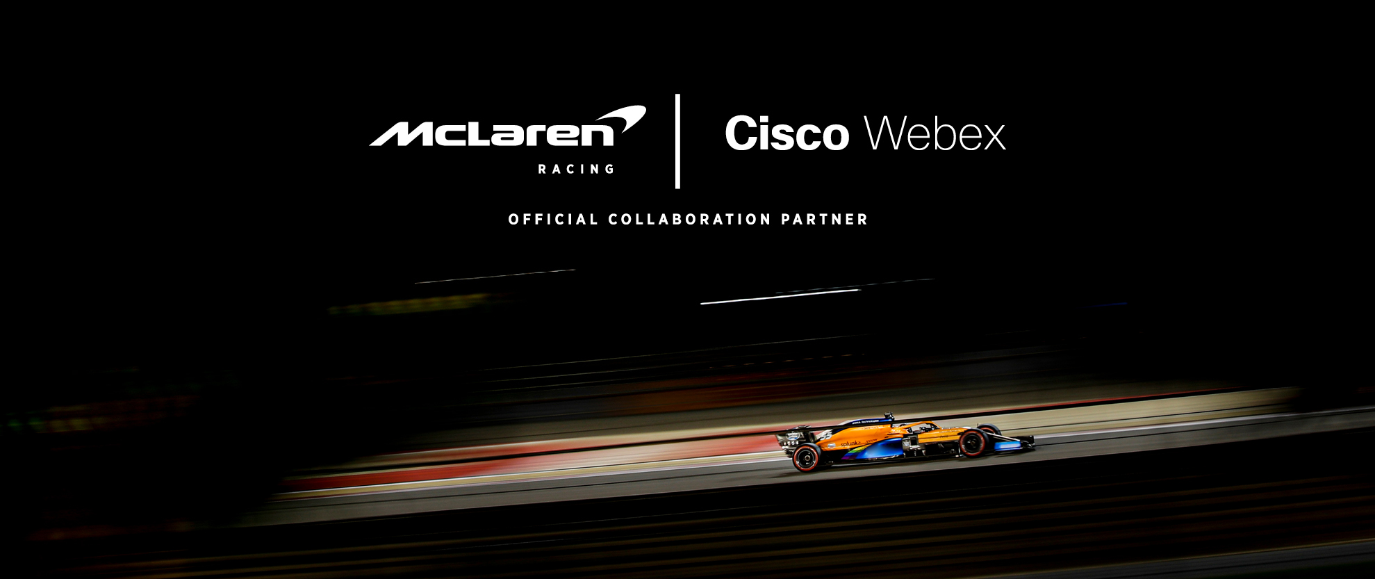 Cisco Webex named Official Collaboration Partner of McLaren Formula 1 team â European 